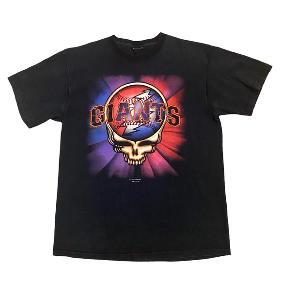Grateful Dead Tops - 2004 Vintage Grateful Dead San Francisco Giants T-Shirt